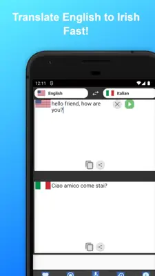 English to Italian Translator android App screenshot 0